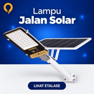 LAMPU JALAN SOLAR